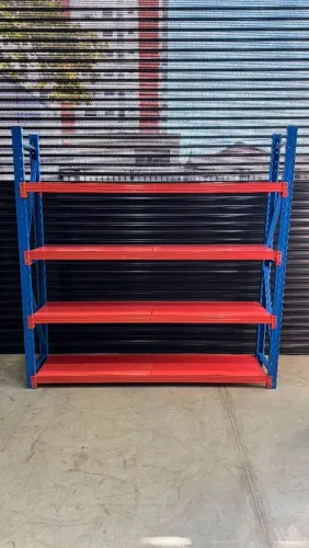 Estante de Aço Reforçada 2x2m Excelente Estado Muito Resistente