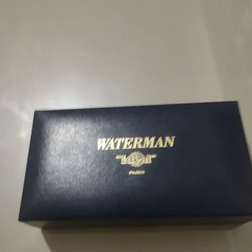 Estojo Caixa Antiga Caneta Waterman Paris Ideal Vintage Com Manuais