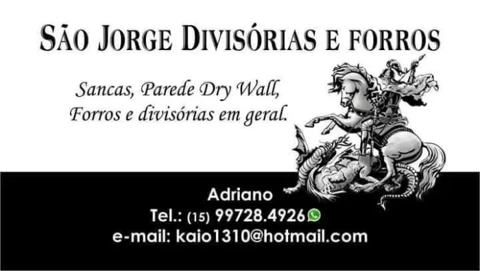 Forros e divisórias