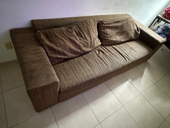 Sofa Marrom Grande