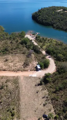 Lote de frente ao lago corumba 4