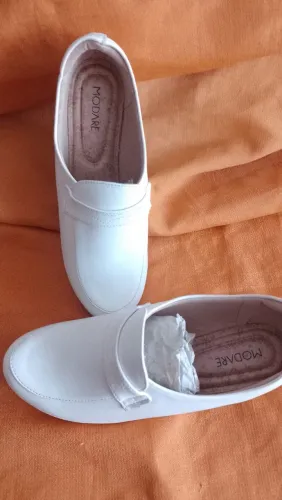 Mocassim Modare Anabela linha Conforto profissional