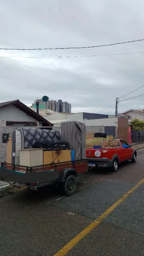 Frete com disponibilidade para viagens 
