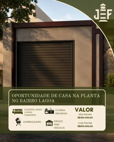 Imóvel para venda possui 102 metros quadrados com 3 quartos em Centro - Paracuru - CE