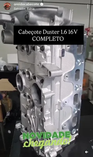Cabeçote de Duster 1.6 16v ( NOVO e COMPLETO)
