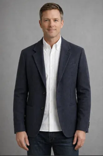 Blazer masculino em lã preta - Christian Dior - Vintage anos 80 - Tam. GG