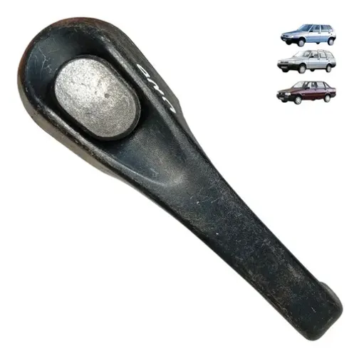 Macaneta Porta Externa Fiat Uno Elba Premio 1986 1989 2013 Preto Traseira