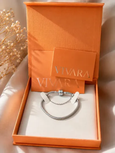 Pulseira Vivara Life Sua História Prata 925 Tam. 19 - Pouquíssimo Uso.
