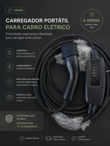 Carregador portátil novo
