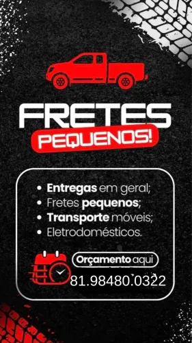 Fretes pequenos