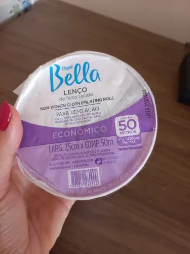 Depilação bella lenço