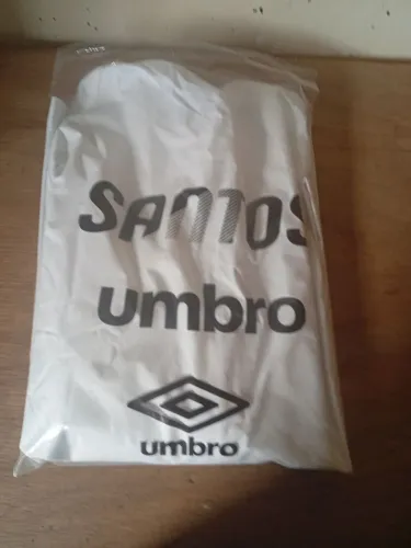 Jaqueta de Chuva Umbro Santos FC Oficial Comissão Técnica