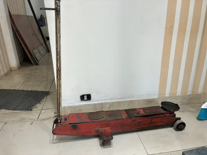 !Macaco Jacaré Hidráulico Longo Industrial Oficina Mecânica