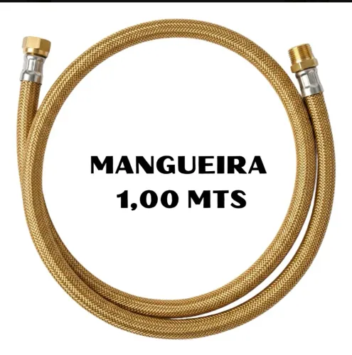 Mangueira cobre 1,00m forno,fogao cooktop