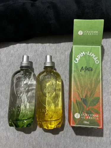 2 Perfumes L?occitane Capim Limão Mate / Capim Limão Maracujá 