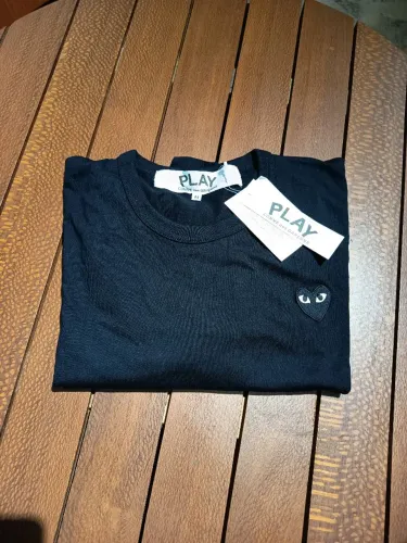 Camisa CDG play - Black Heart