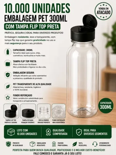 Embalagem 300 ml 