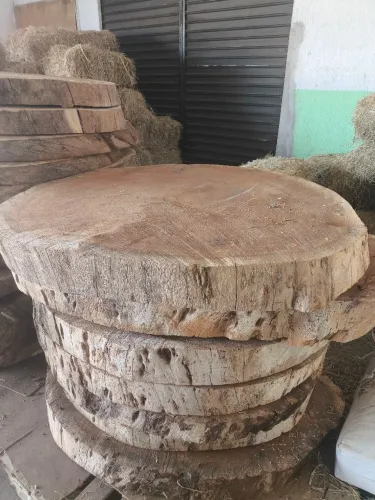 Madeira rústica para mesas 