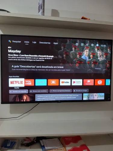Televisão TCL 50 polegadas HD 4K