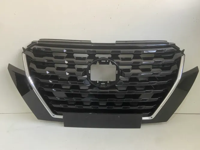 Grade Dianteira Nissan Kicks 2022 23 24 25 Original Black Piano