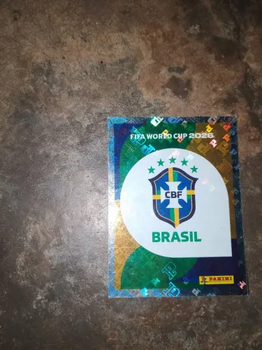 Figurinhas brasão repetida original panini