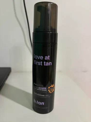 B.tan Love First Tan Mousse 200ml  Darker Violet
