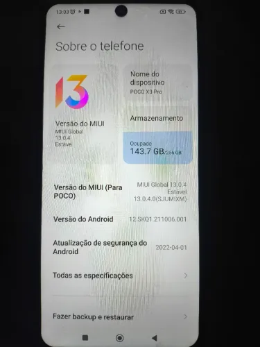 Poço X3 PRO funcionando