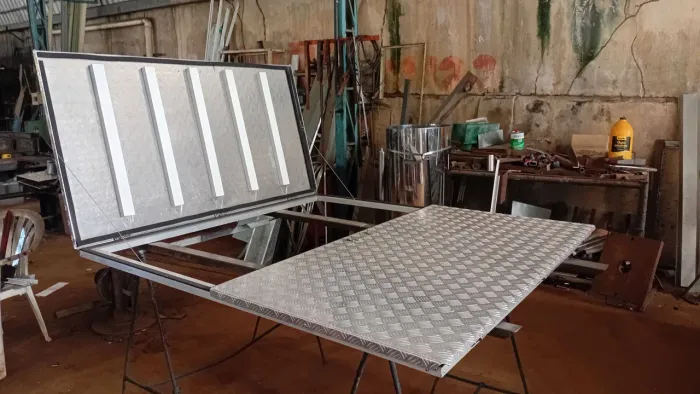 Tampas para casa de bomba