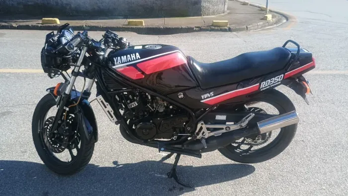 RD 350 Viúva NegraPlaca Preta Troco Por Carro Completo