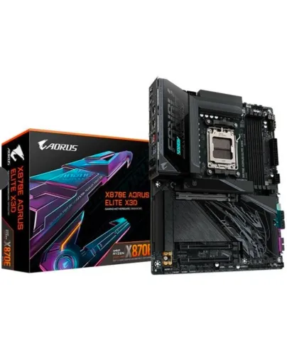 Placa Mae Gigabyte X870E Aorus Elite X3D, DDR5, Socket AMD AM5