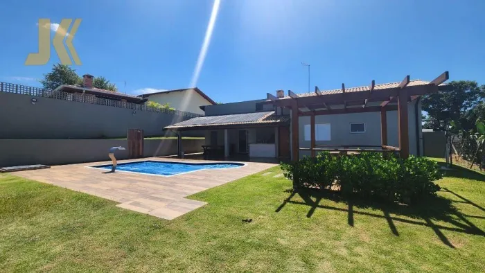 Chácara para alugar em Jaguariúna, Chácaras Santo Antonio do Jardim, com 3 quartos, com 64