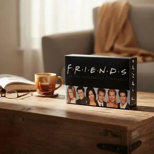 Box DVDs coleção Friends completo