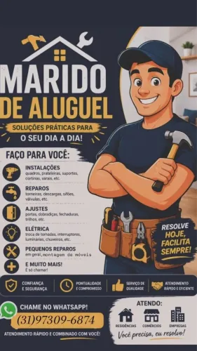 Montagem de Móveis | Marido de Aluguel | Instalações, Reparos e Manutenção Residencial