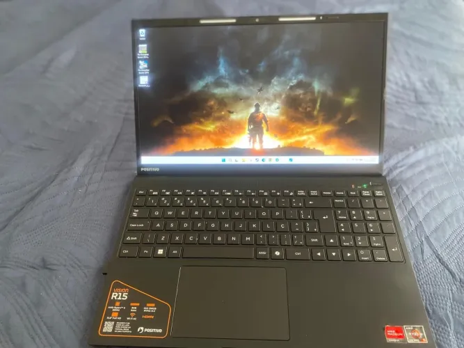 Notebook Positivo R15 AMD Raízen 5 SSD 256 GB em Uberaba