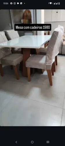 Jogo mesa de jantar