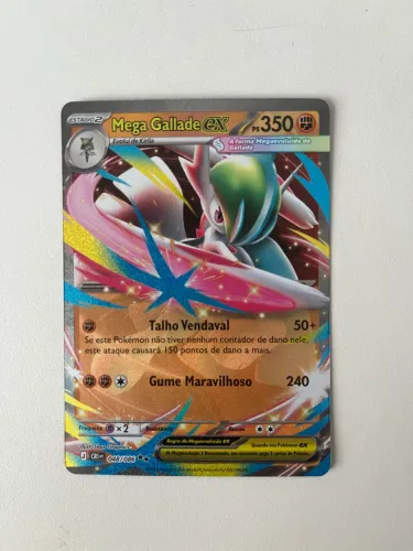 Carta Mega Gallade Ex (048/086)