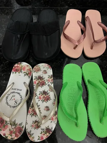 Sandálias havaiana número 36/37