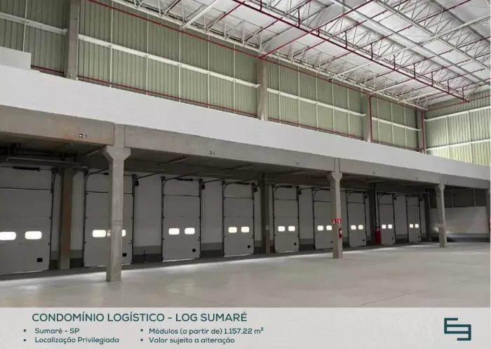 Galpão logístico para locação na cidade de Sumaré - SP