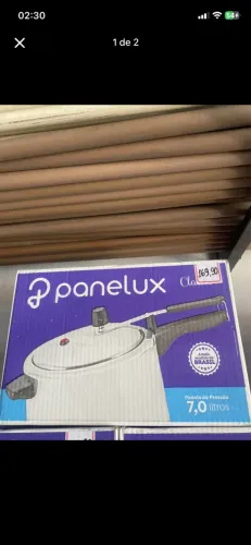 panela de pressão panelux 7L
