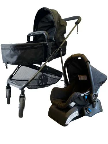 Vende-se Carrinho com Bebê Conforto Napoli Travel System Cobre Galzerano