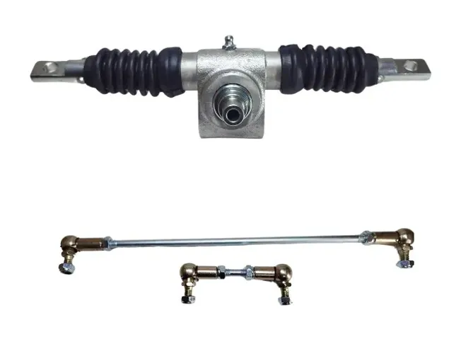 Caixa Direçao Original Mini Buggy Fapinha + Kit Braco Term.