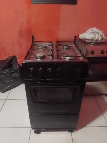 Fogão 4 bocas preto