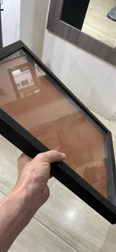 Moldura caixa alta