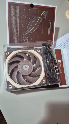 Ventoinha (Cooler) - 12cm Noctua NF-A12x25 LS-PWM