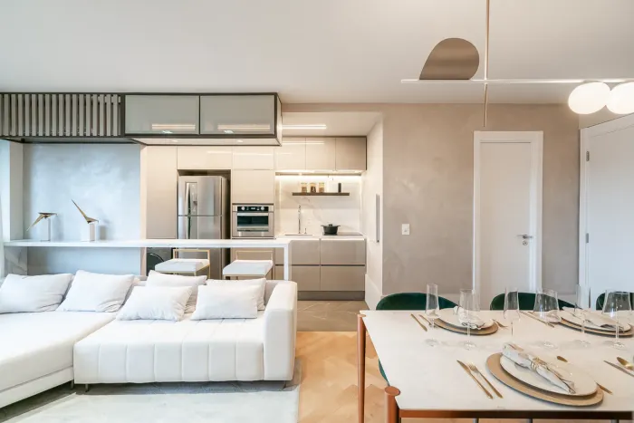 Apartamento mobiliado para alugar no Praia de Belas de 1 quarto (1 suíte)