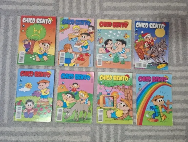 8 Gibis Antigos Chico Bento Colecionadores