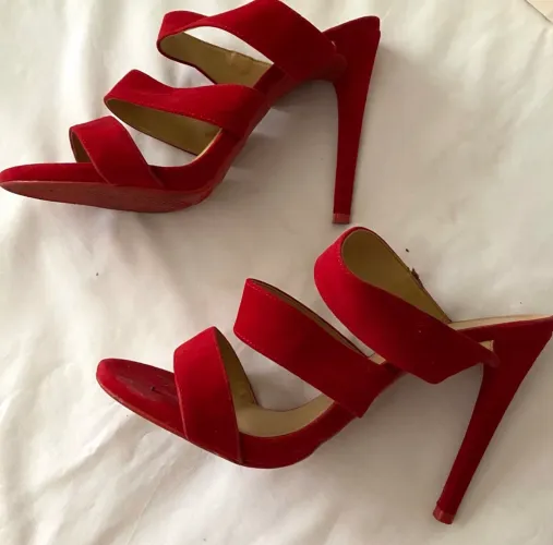 Tamanco vermelho TAM 39