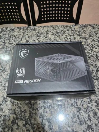 Fonte MSI MAG A600DN 600W 80 Plus