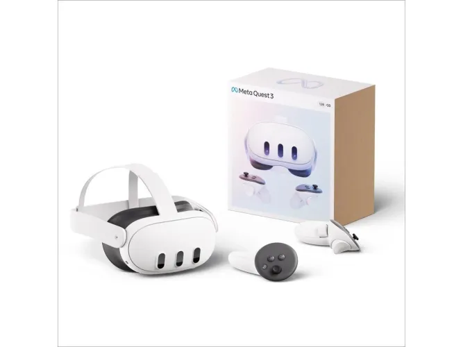 Metaquest 3 + Alça GomrVR S3 e bateria extra de 10000mah com pouco uso.