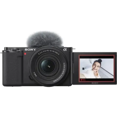 Câmera Digital Sony ZV-E10 24.2MP 3.0" Lente 16-50MM OSS II - Nova